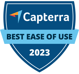 OnRes Capterra Best Ease of Use 2023 Badge