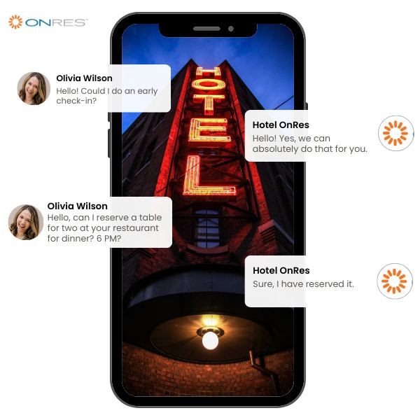 Guest messaging for hotels